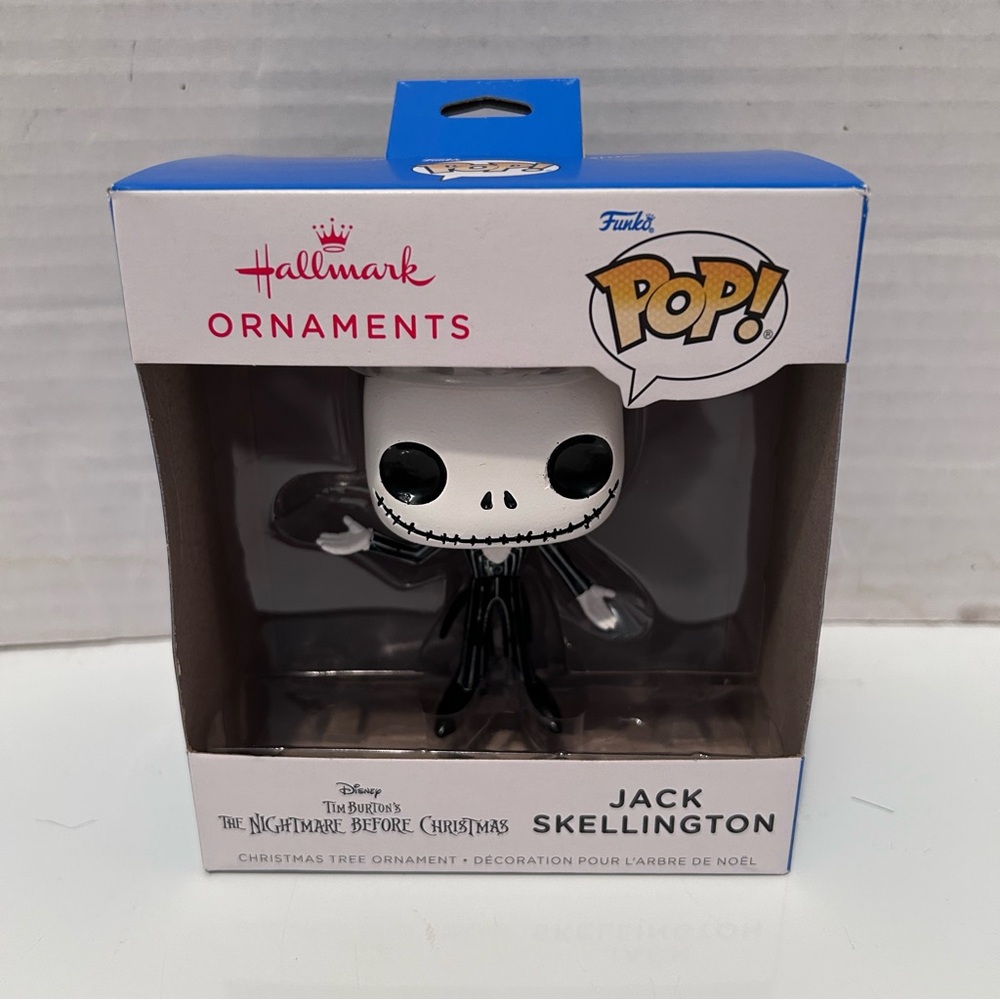 Hallmark Holiday Jack Skellington Funko Pop Ornament Nightmare Before Christmas